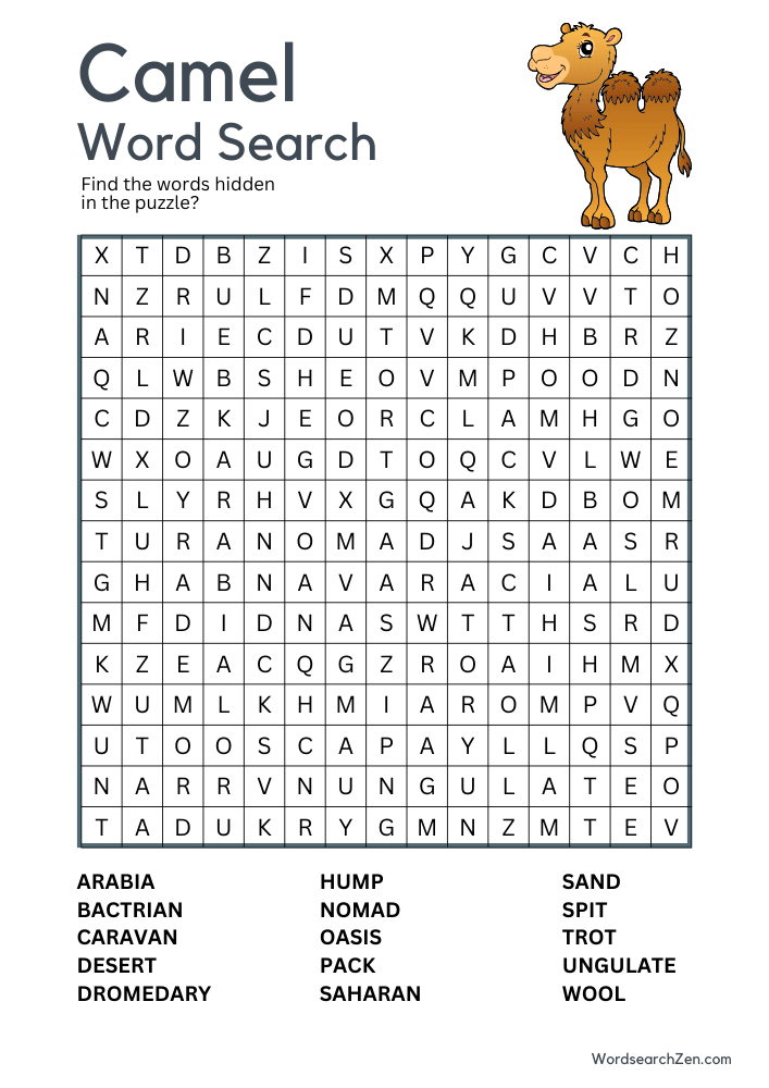 Camel-Word-Search