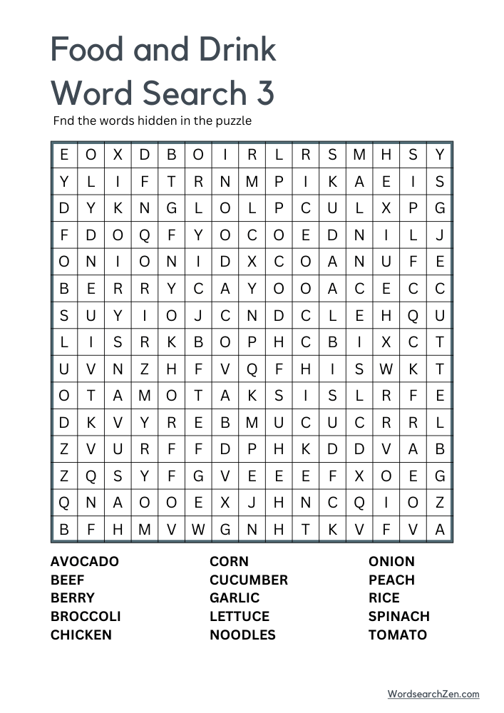 Food-and-Drink-Word-Search-3