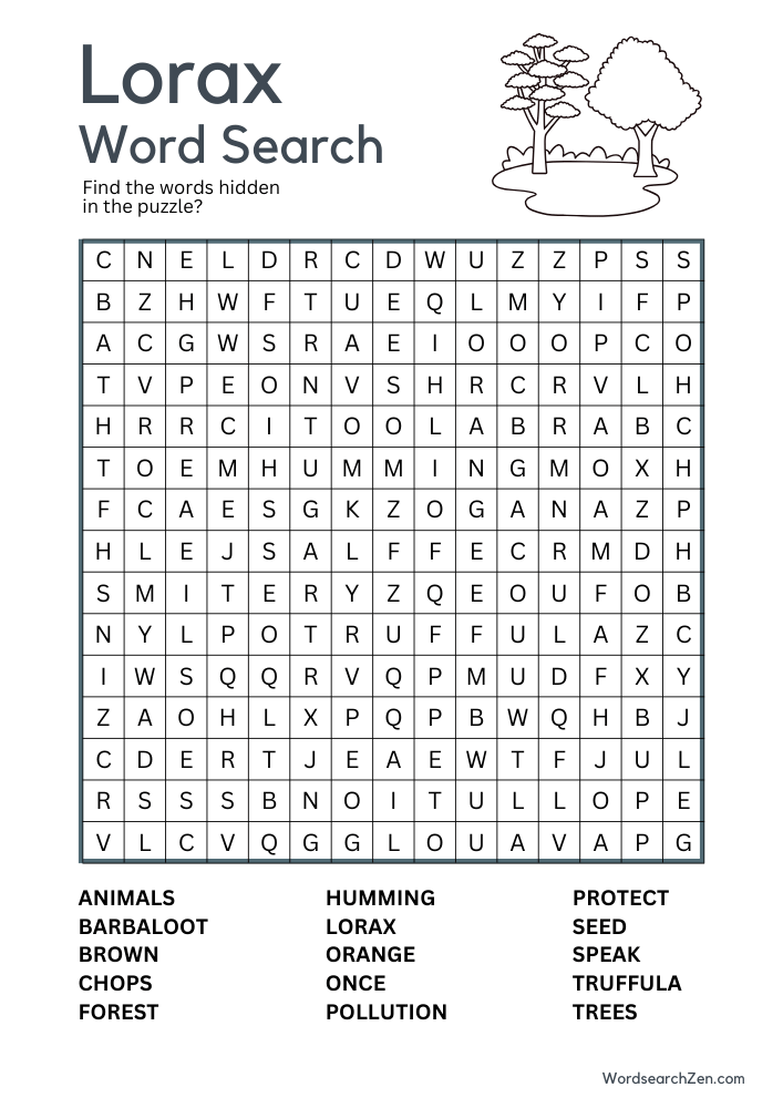 Lorax-Word-Search