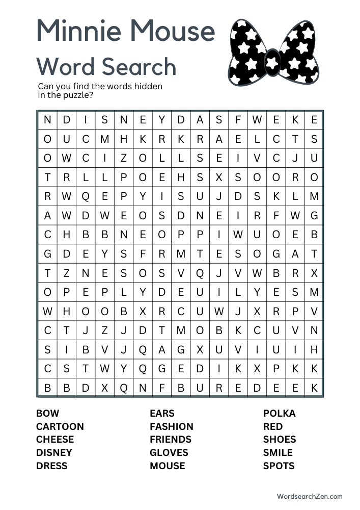 Minnie-Mouse-Word-Search