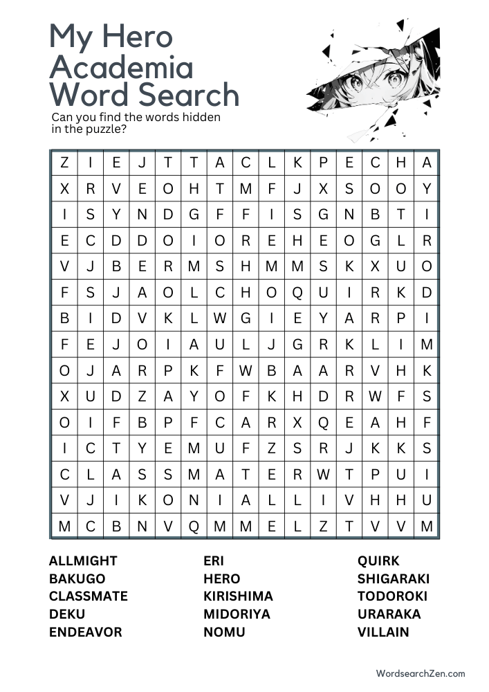 My-Hero-Academia-Word-Search