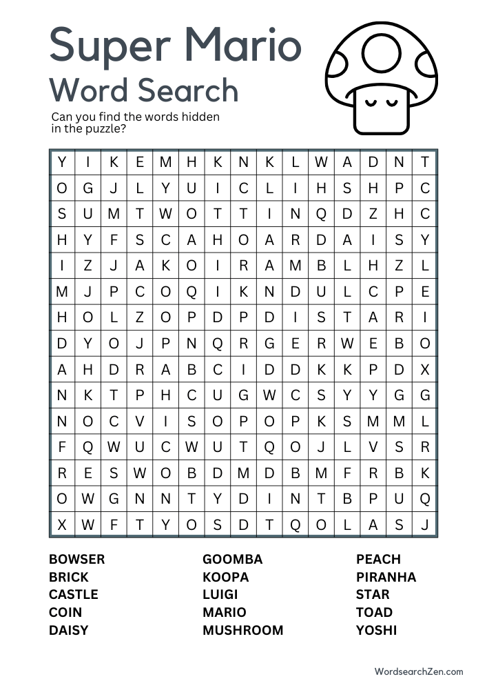 Super-Mario-Word-Search