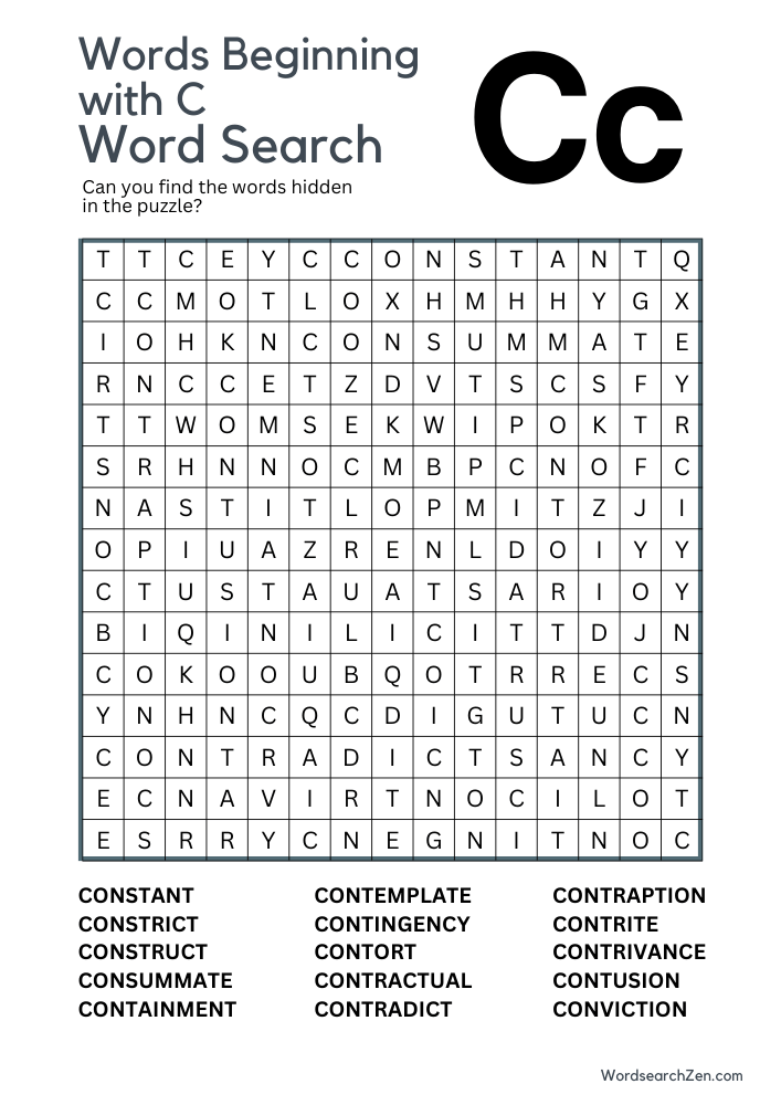 Words-Beginning-with-C-Word-Search-1