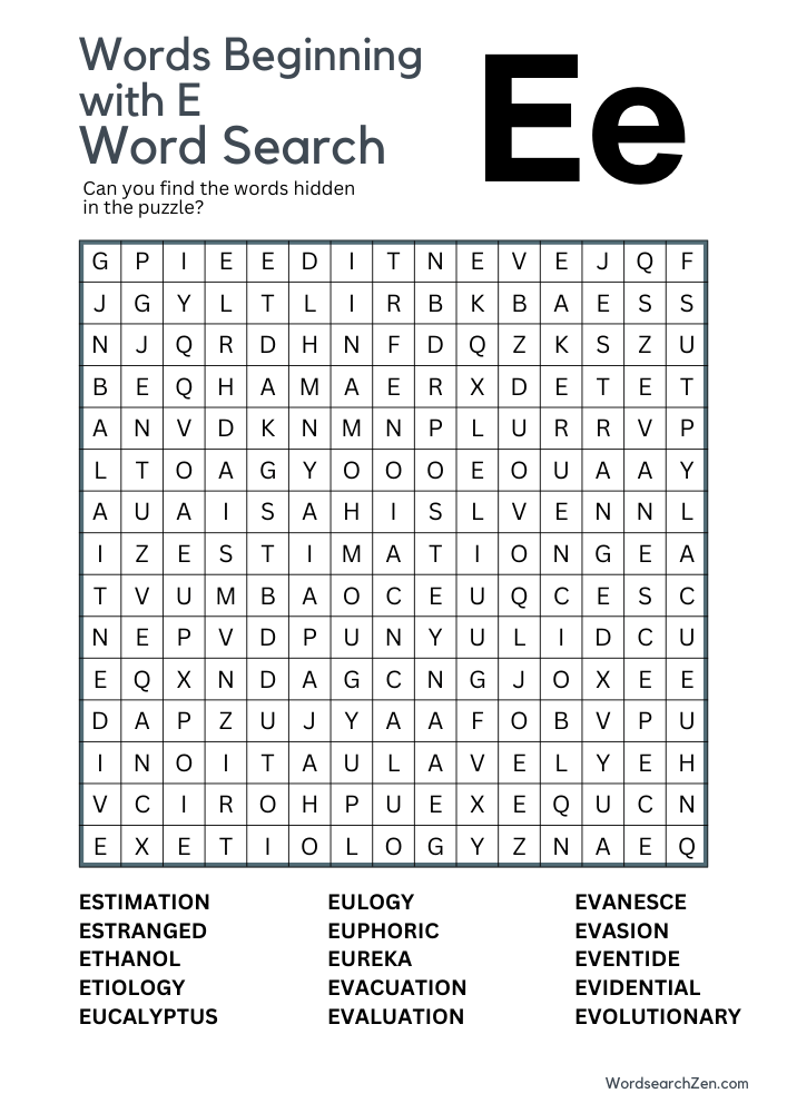 Words-Beginning-with-E-Word-Search-1