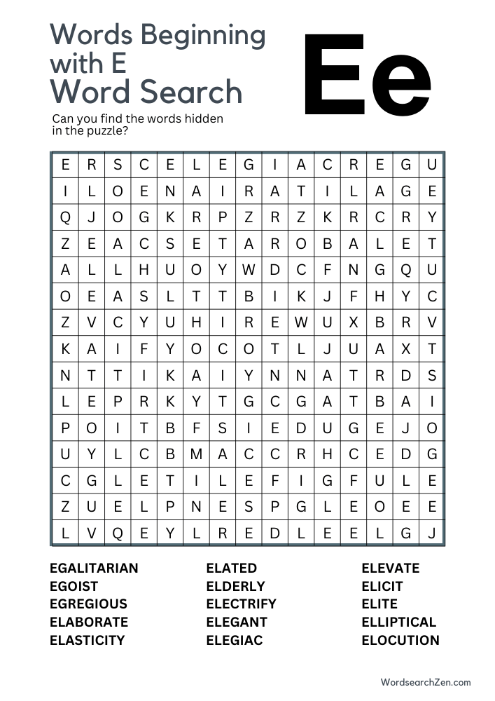 Words-Beginning-with-E-Word-Search-19