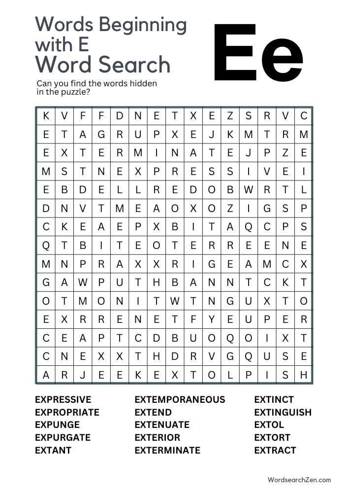 Words-Beginning-with-E-Word-Search-5