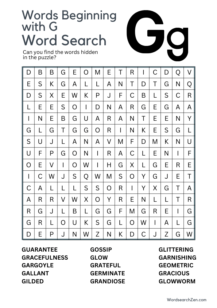 Words-Beginning-with-G-Word-Search-11