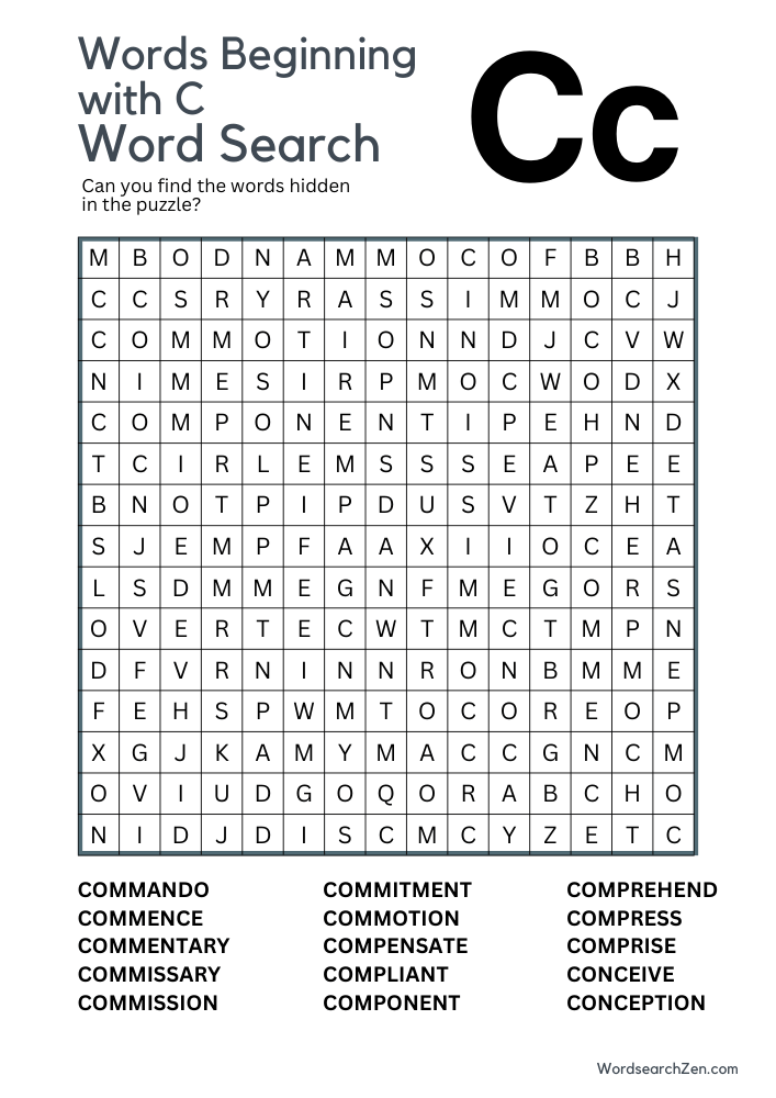 Words-Beginning-with-c-Word-Search-4