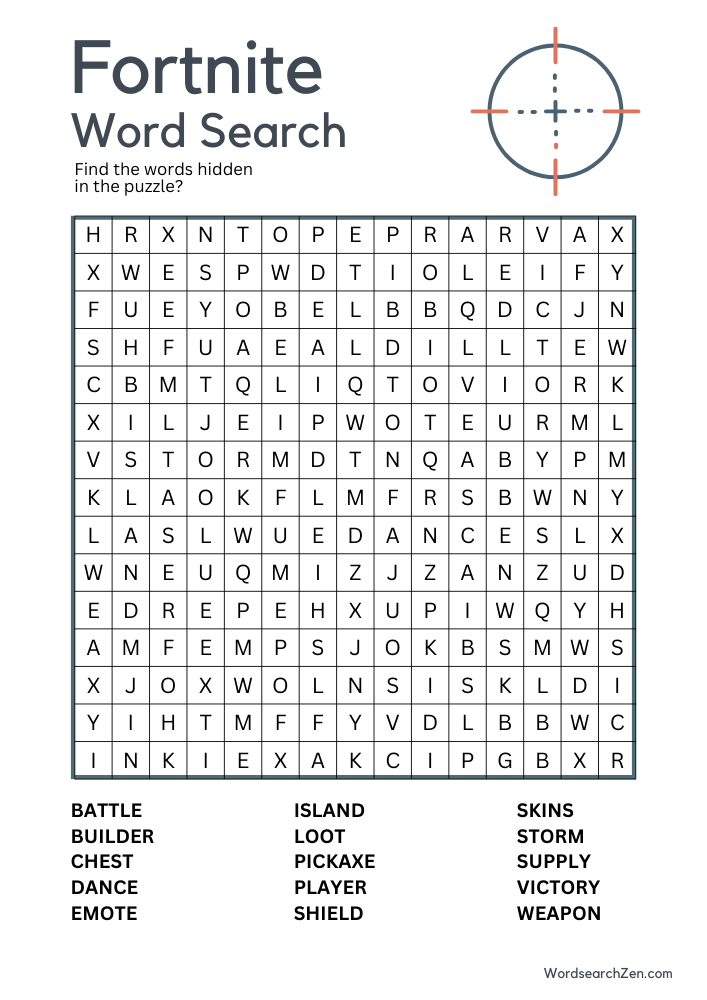 fortnite-Word-Search