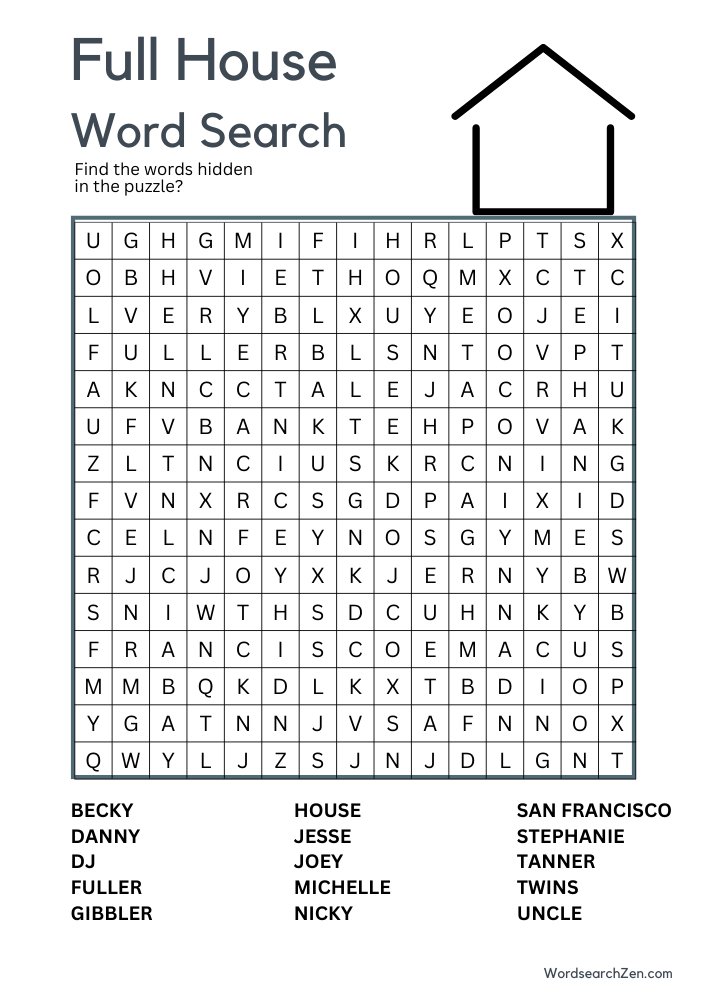 full- house-Word-Search