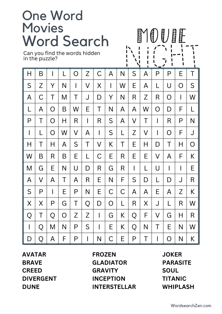 one-word-movies-Word-Search