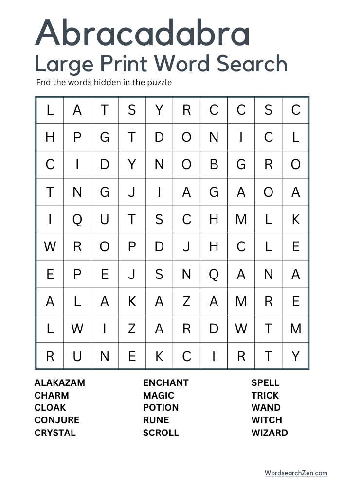 Abracadabra-Large-Print-Word-Search