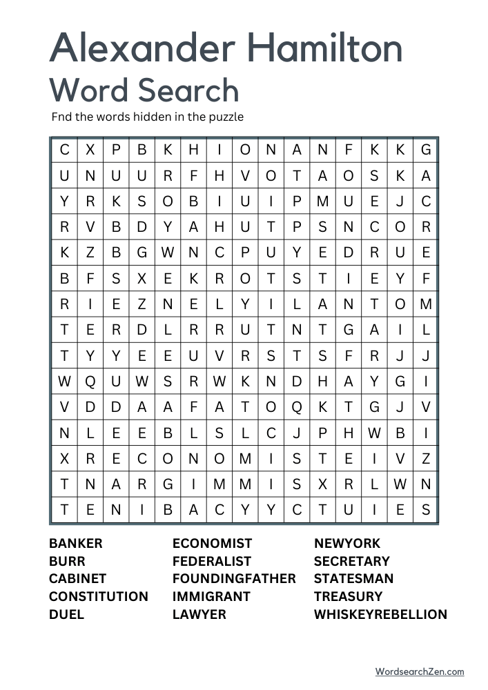 Alexander-Hamilton-Word-Search