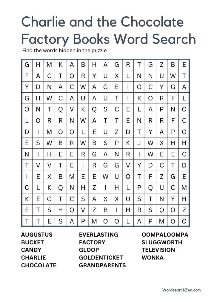 Charlie-And-The-Chocolate-Factory-Books-Word-Search