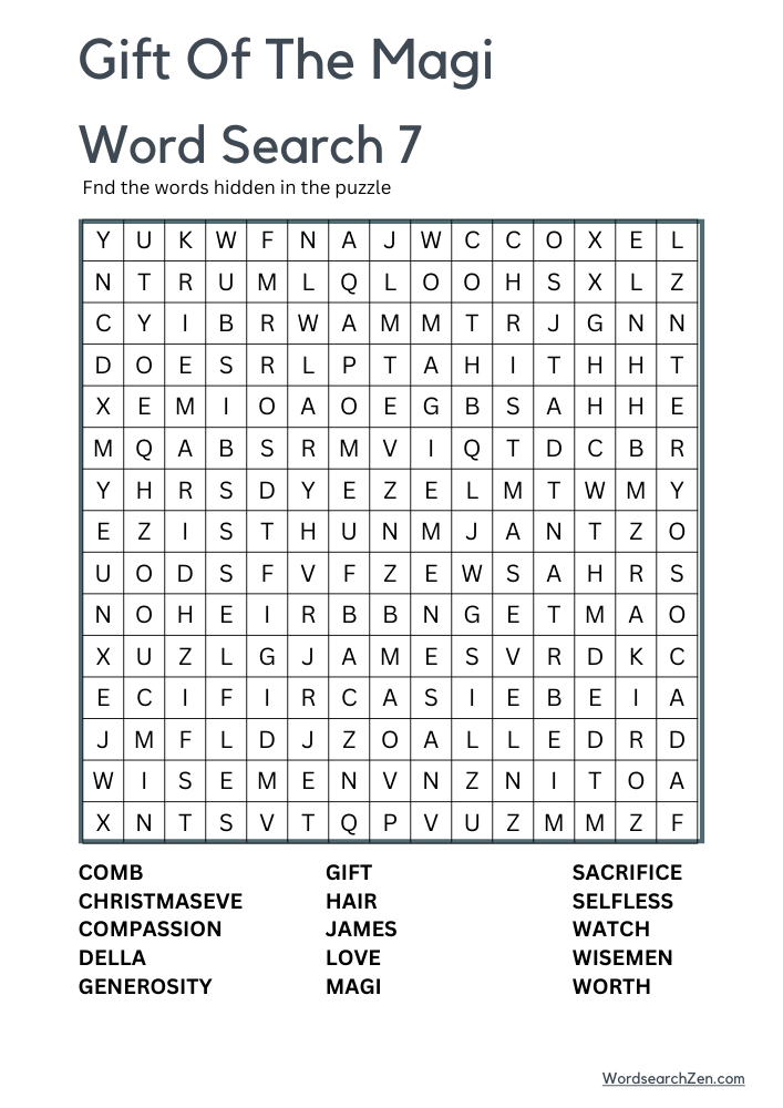 Gift-Of-The-Magi-Word-Search-7