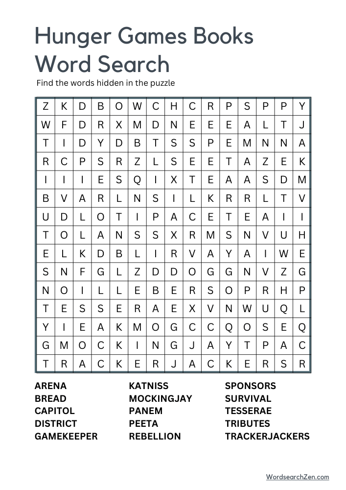 Hunger-Games-Books-Word-Search