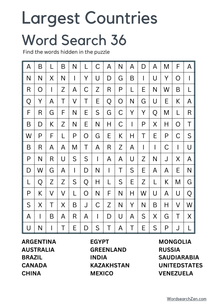 Largest-Countries-Word-Search-36