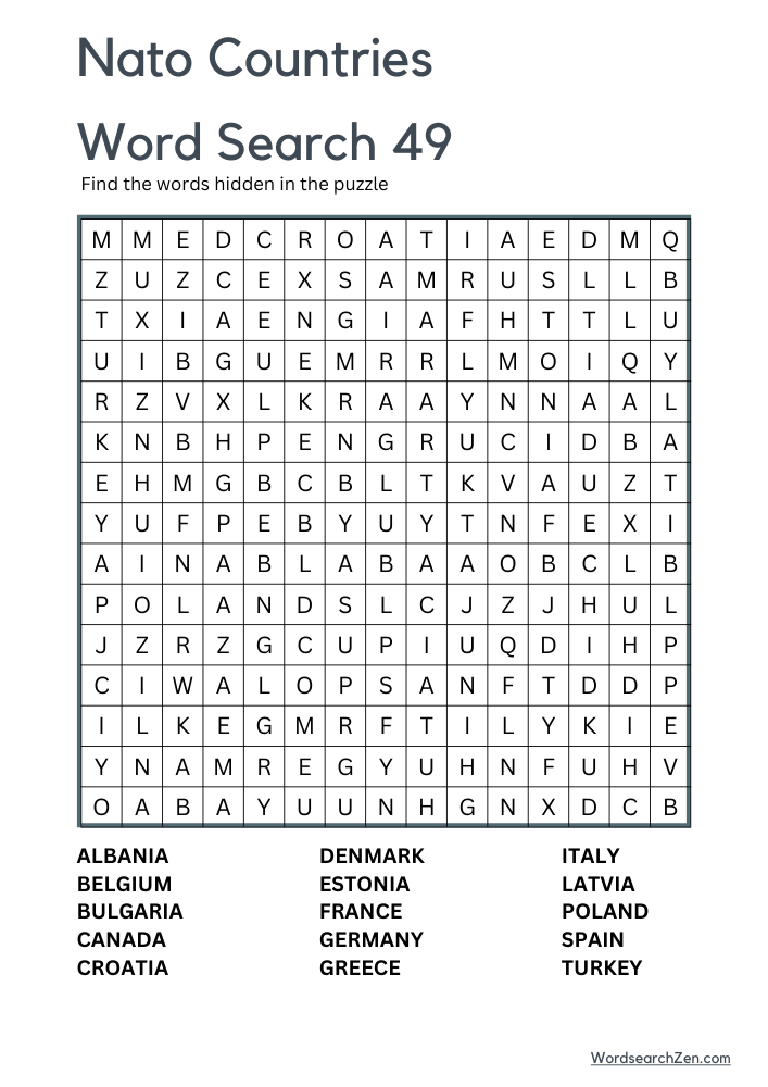 Nato-Countries-Word-Search-49