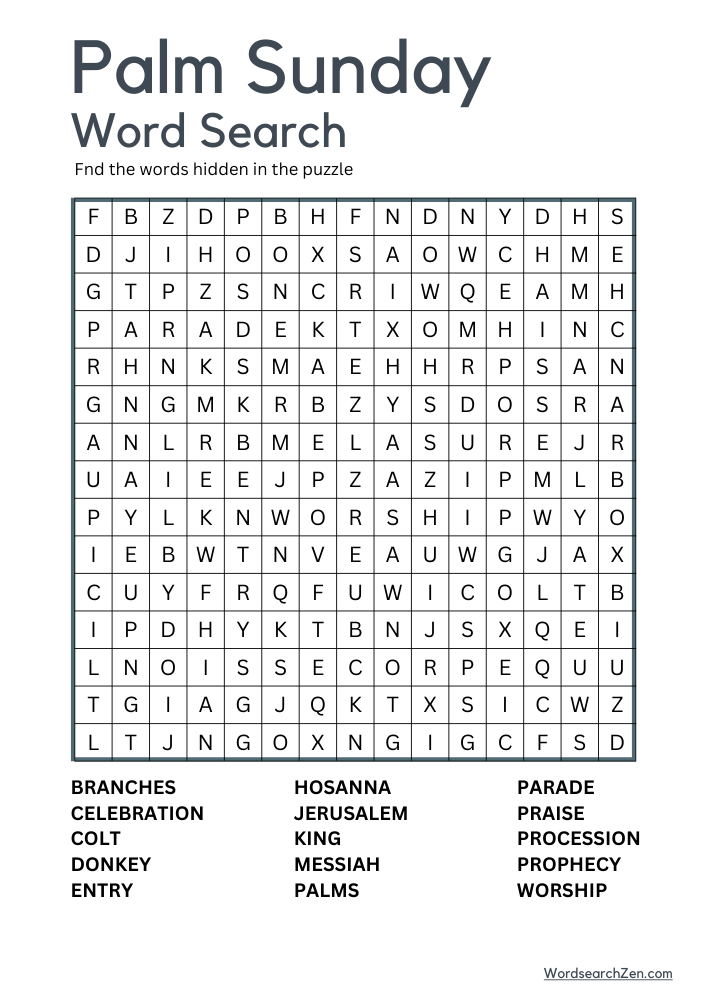 Palm-Sunday-Word-Search