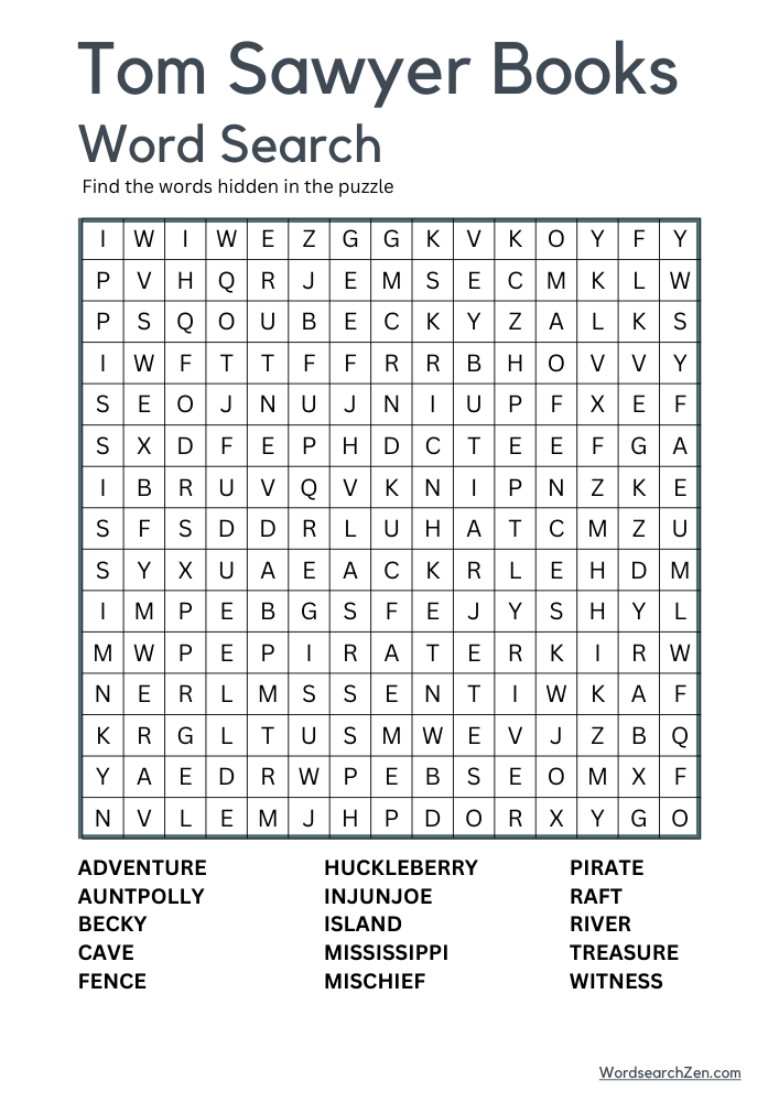 Tom-Sawyer-Books-Word-Search