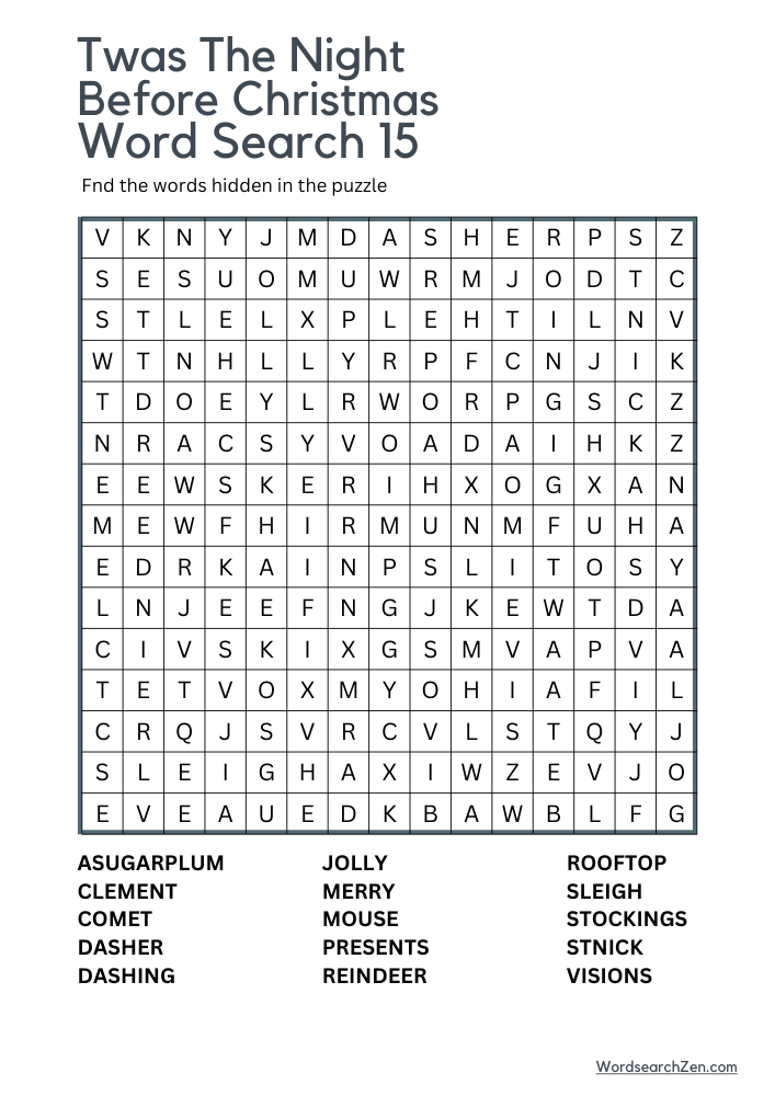 Twas-The-Night Before-Christmas-Word-Search-15