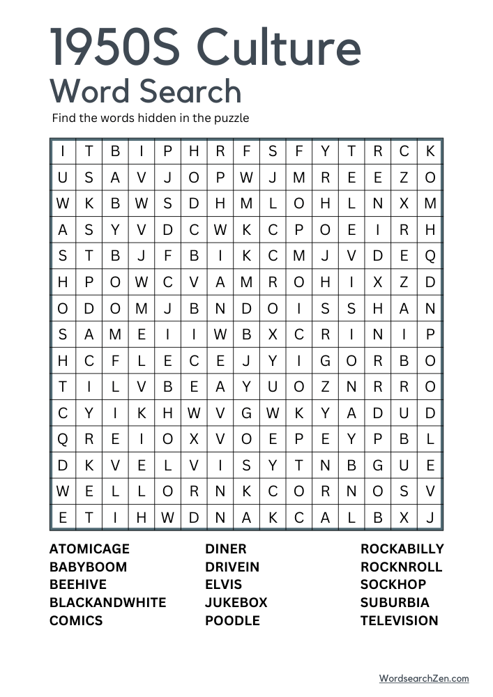 1950S-Culture-Word-Search-1