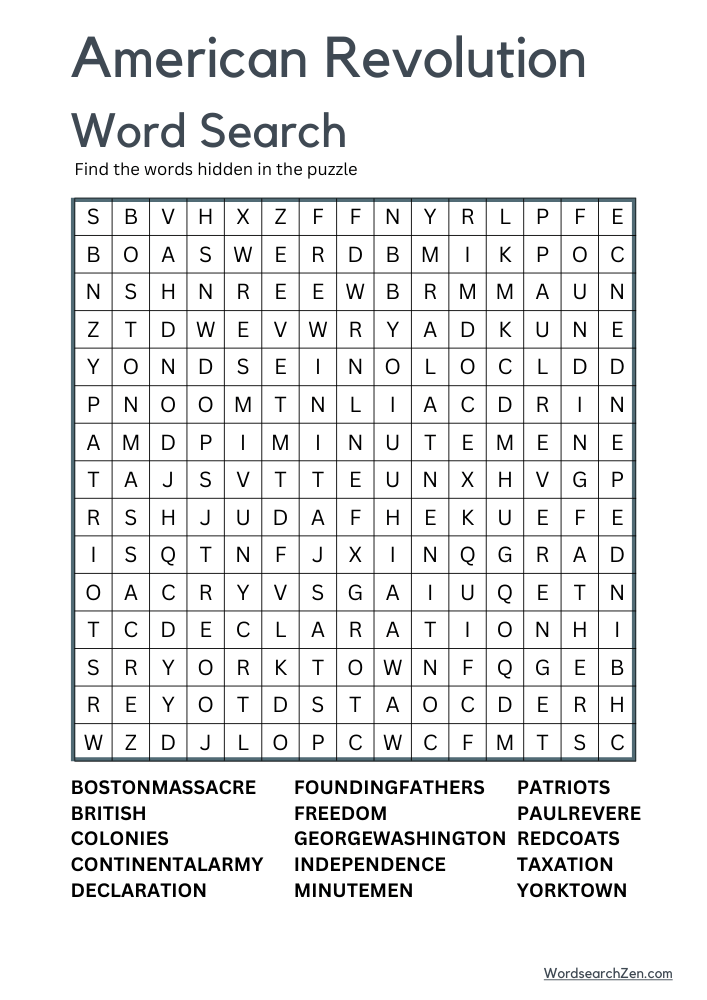 American-Revolution-Word-Search-3