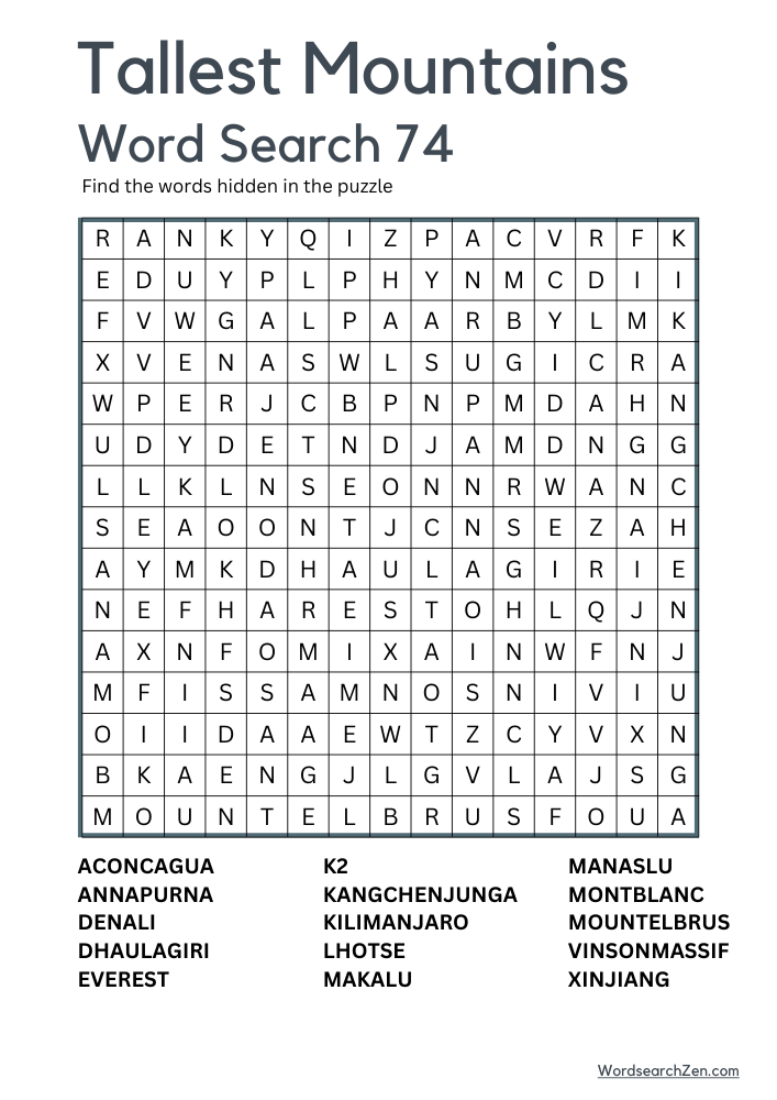 Tallest-Mountains-Word-Search-74