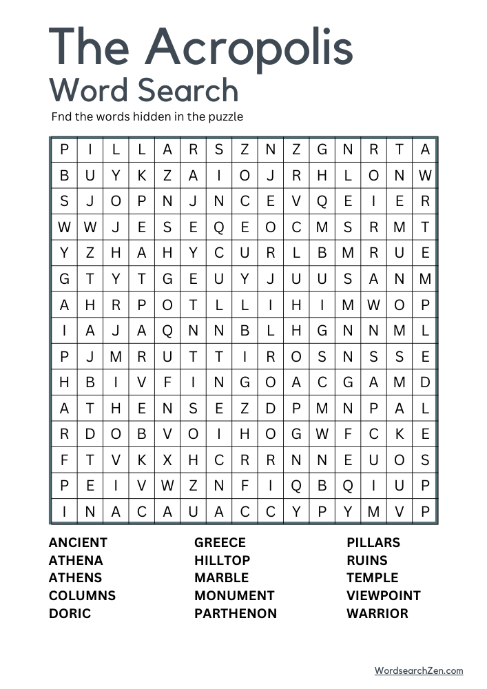 The-Acropolis-Word-Search