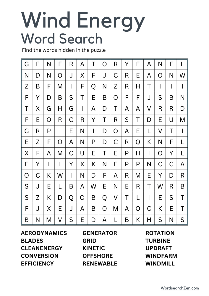 Wind-Energy-Word-Search