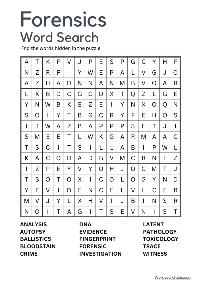 Forensics-Word-Search