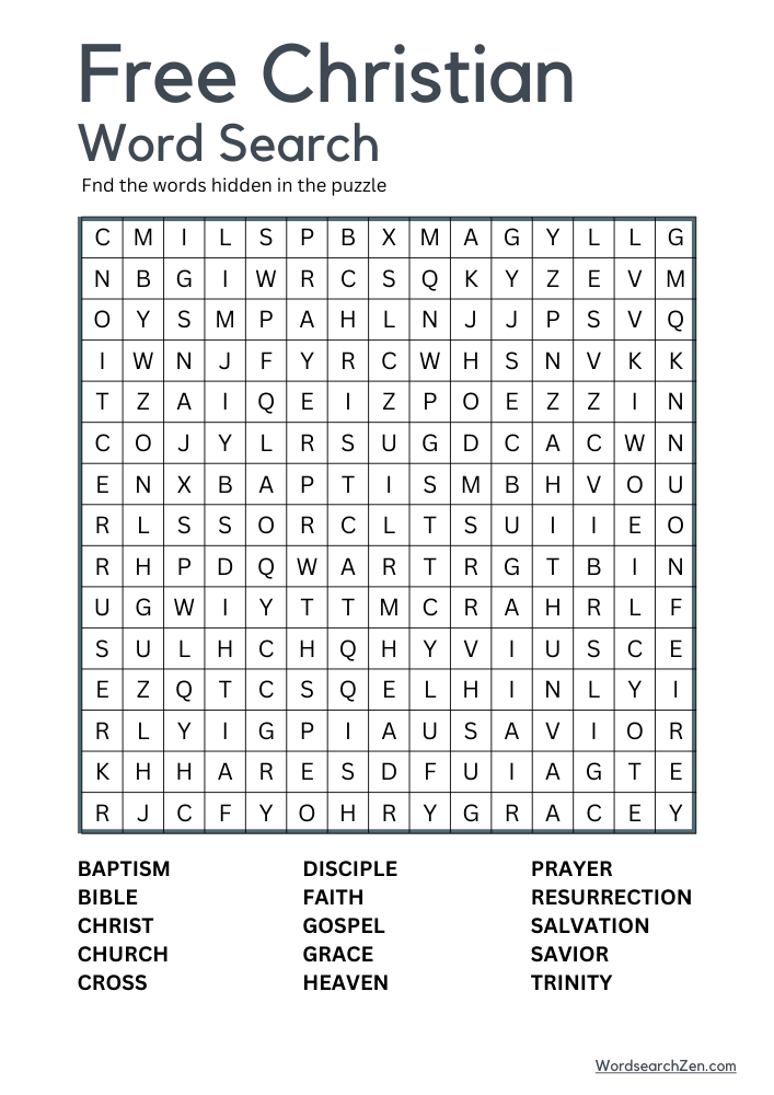 Free-Christian-Word-Search
