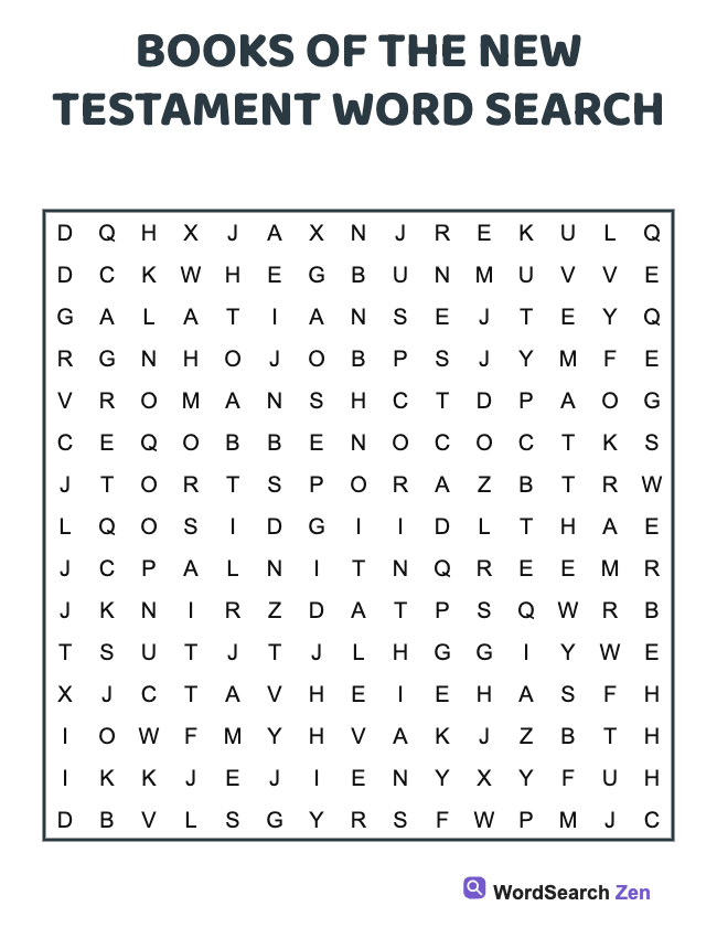 Books Of The New Testament